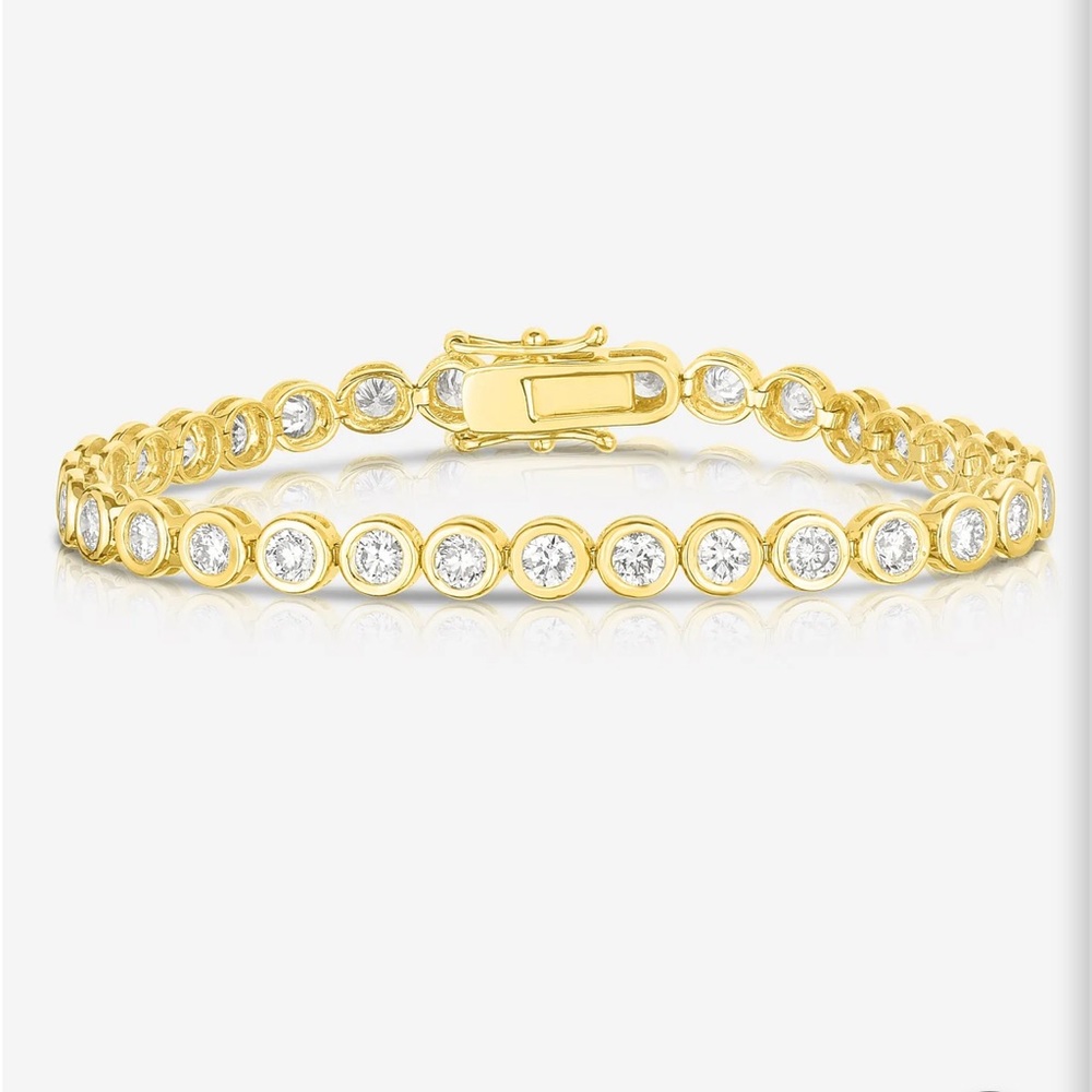 NEW Ring Concierge 1.5 carat Bezel Classic Tennis Bracelet (not the mini)